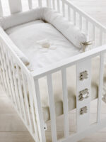 Lettino MINI MOLLY+ RIVESTIMENTO TESSILE B/TORTORA - immagine 4