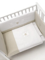 Lettino MINI MOLLY+ RIVESTIMENTO TESSILE B/TORTORA - immagine 3