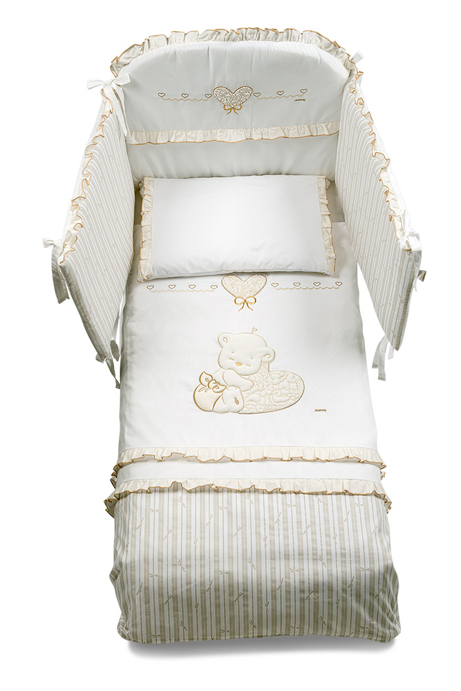 tex-love-avorio_2361_1_ Set Piumone Sfilabile Love Panna Italbaby - immagine 1