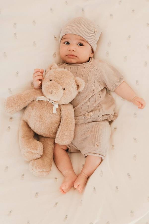 CARILLON ORSO PELUCHE BAMBOOM SABBIA - immagine 2