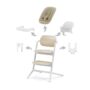 SEGGIOLONE PAPPA LEMO 4 IN 1 CYBEX SAND WHITE