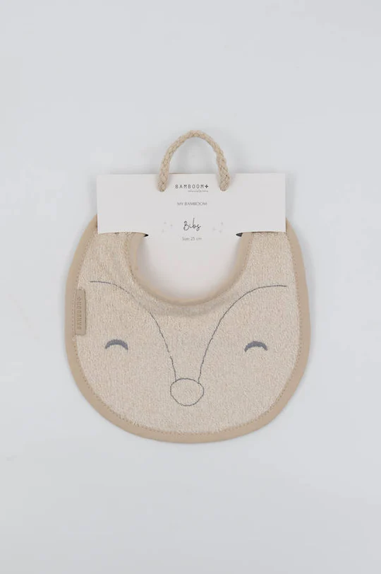 BAVETTA SPUGNA BAMBOOM FOX BEIGE - immagine 1