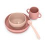 SET PAPPA SILICONE SELECTION SUAVINEX ROSA