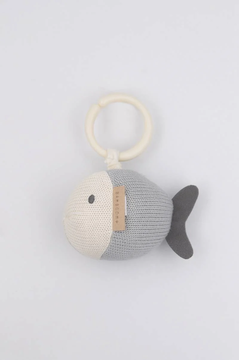 SONAGLIO CON VIBRAZIONE FISH BAMBOOM AZZURRO - immagine 1