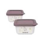 SET CONTENITORI 2PZ NATURSET VIOLA MINILAND - immagine 2