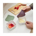 SET CONTENITORI 2PZ NATURSET VIOLA MINILAND - immagine 5