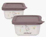 SET CONTENITORI 2PZ NATURSET VIOLA MINILAND