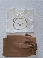 Completo pantalone e body 6 mesi - immagine 4