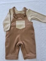 Salopette con maglietta Babyvip 6 mesi