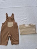 Salopette con maglietta Babyvip 6 mesi - immagine 4