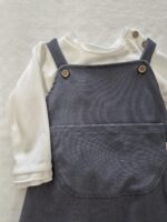 Salopette Bamboom con t-shirt caldo cotone 9/12 mesi - immagine 4