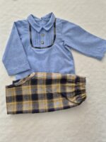Completo due pezzi Babyvip in caldo cotone 6 mesi