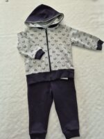 Completo due pezzi Babyvip in felpa 3 mesi T578108