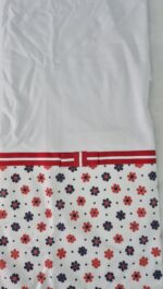 Coordinato Babyvip fiori rossi B - immagine 2