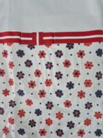 Coordinato Babyvip fiori rossi B - immagine 4