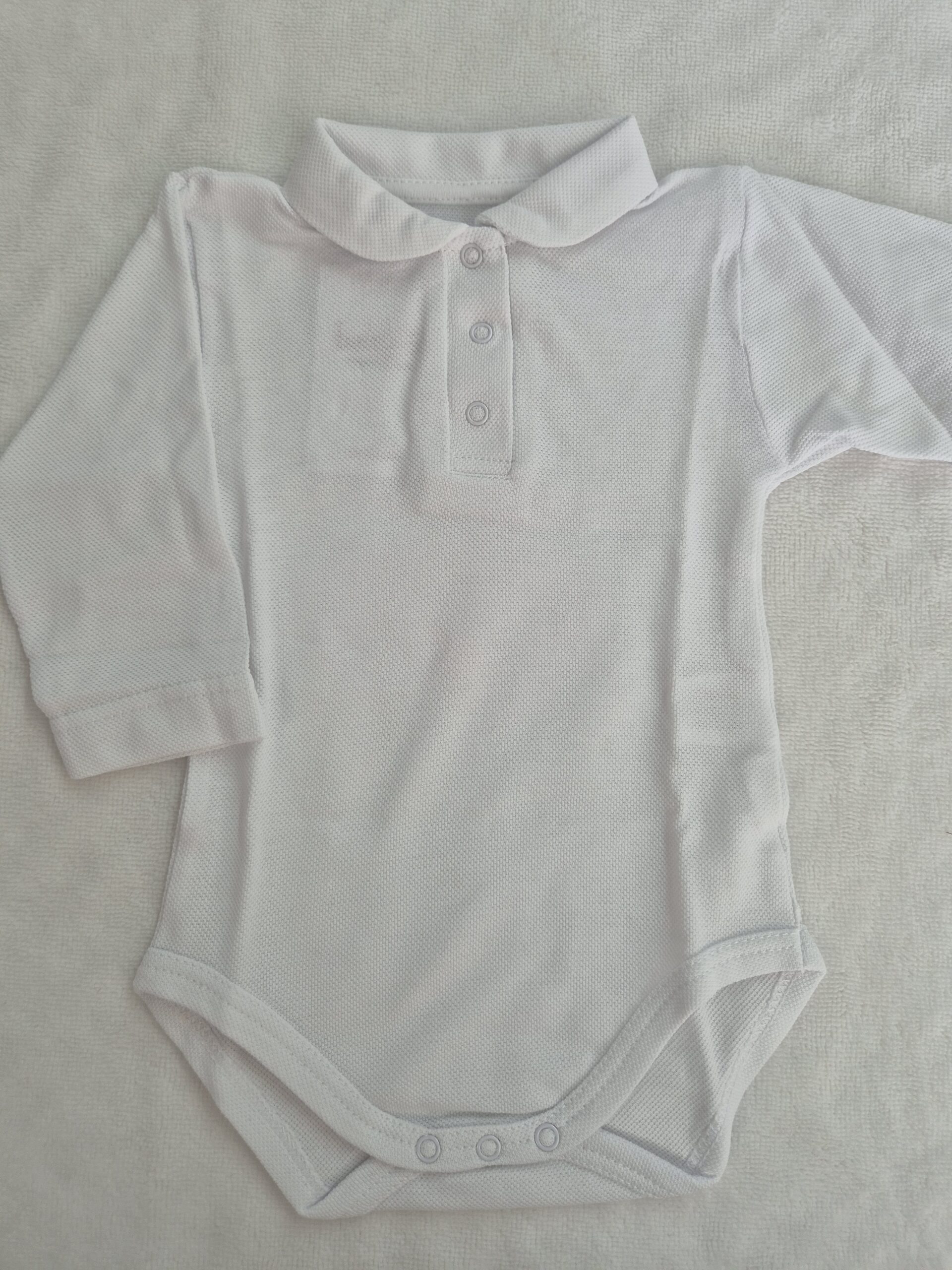 20251002_113557 Body Babyvip con colletto in bielastico J1572/01 - immagine 1