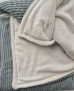 Copertina carrozzina in lana Coccolissimi - immagine 4