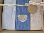 Tris di Mussole Coccolissimi Teddy - immagine 9