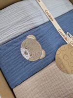 Tris di Mussole Coccolissimi Teddy - immagine 8