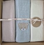 Tris di Mussole Coccolissimi Teddy - immagine 7