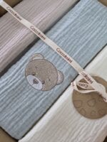 Tris di Mussole Coccolissimi Teddy - immagine 6