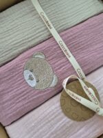 Tris di Mussole Coccolissimi Teddy - immagine 4