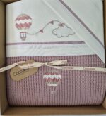 Kit carrozzina Ballon: coperta in lana + lenzuola coordinate Coccolissimi - immagine 5