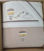 Kit carrozzina Ballon: coperta in lana + lenzuola coordinate Coccolissimi - immagine 4