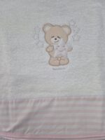 Accappatoio a Poncho Nanan Rosa 6/12 mesi - immagine 3
