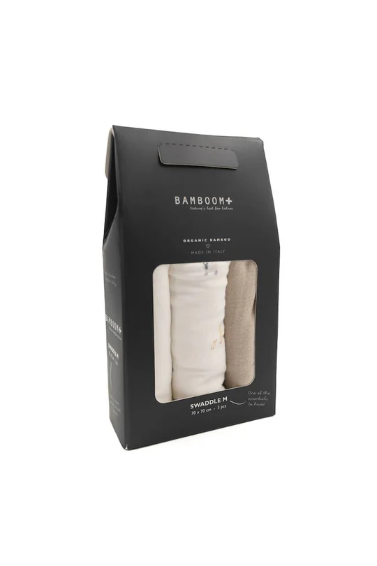 MUSSOLE BAMBOOM FARM BUDDIES SWADDLE 75X75 BAMBOOM FARM BUDDIES 135 - immagine 1