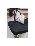 Borsa Bamboom Tote recycled PU Black