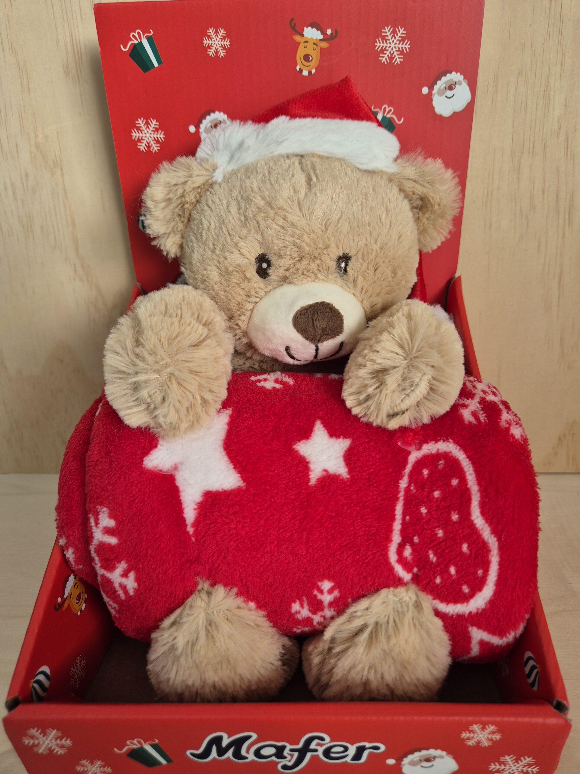 20251108_105815 Copertina Pile carrozzina + Peluche Teddy Orso Mafer - immagine 1