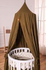 Velo Baldacchino in Mussola di cotone Shiny Alemy- Vari colori - immagine 7