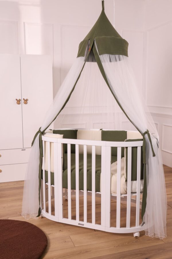 2X2A4280-600x900 VELO BALDACCHINO IN NIDINO ALEMY OLIVE AL18324VO - immagine 1