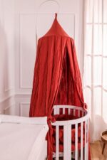 Velo Baldacchino in Mussola di cotone Shiny Alemy- Vari colori - immagine 3