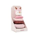Anelli impilabili Miniland Baby Deer Rosa