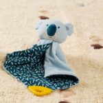Dou dou Koala Miniland Baby Deer Azzurro