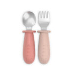 Set posate evolutive acciaio inox 2 pz Suavinex - immagine 3