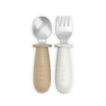 Set posate evolutive acciaio inox 2 pz Suavinex