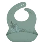 Bavaglino Platinum Silicone Kikkaboo Flora Sage