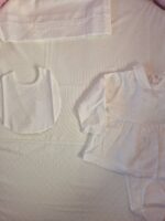 Coordinato Babyvip Cotone Sangallo