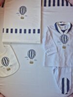 Coordinato Babyvip in Cotone Mongolfiera