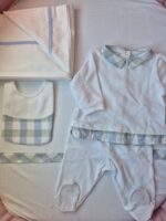 Coordinato Babyvip in Cotone Quadti