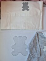 Coordinato Babyvip in Cotone Orso Grigio - immagine 2