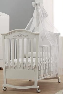 20373_1 Lettino Classic Bianco Italbaby - immagine 1