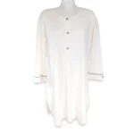 Camicia notte Premaman e Allattamento Bamboom - Ivory L/XL