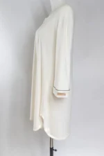 Camicia notte Premaman e Allattamento Bamboom - Ivory L/XL - immagine 6