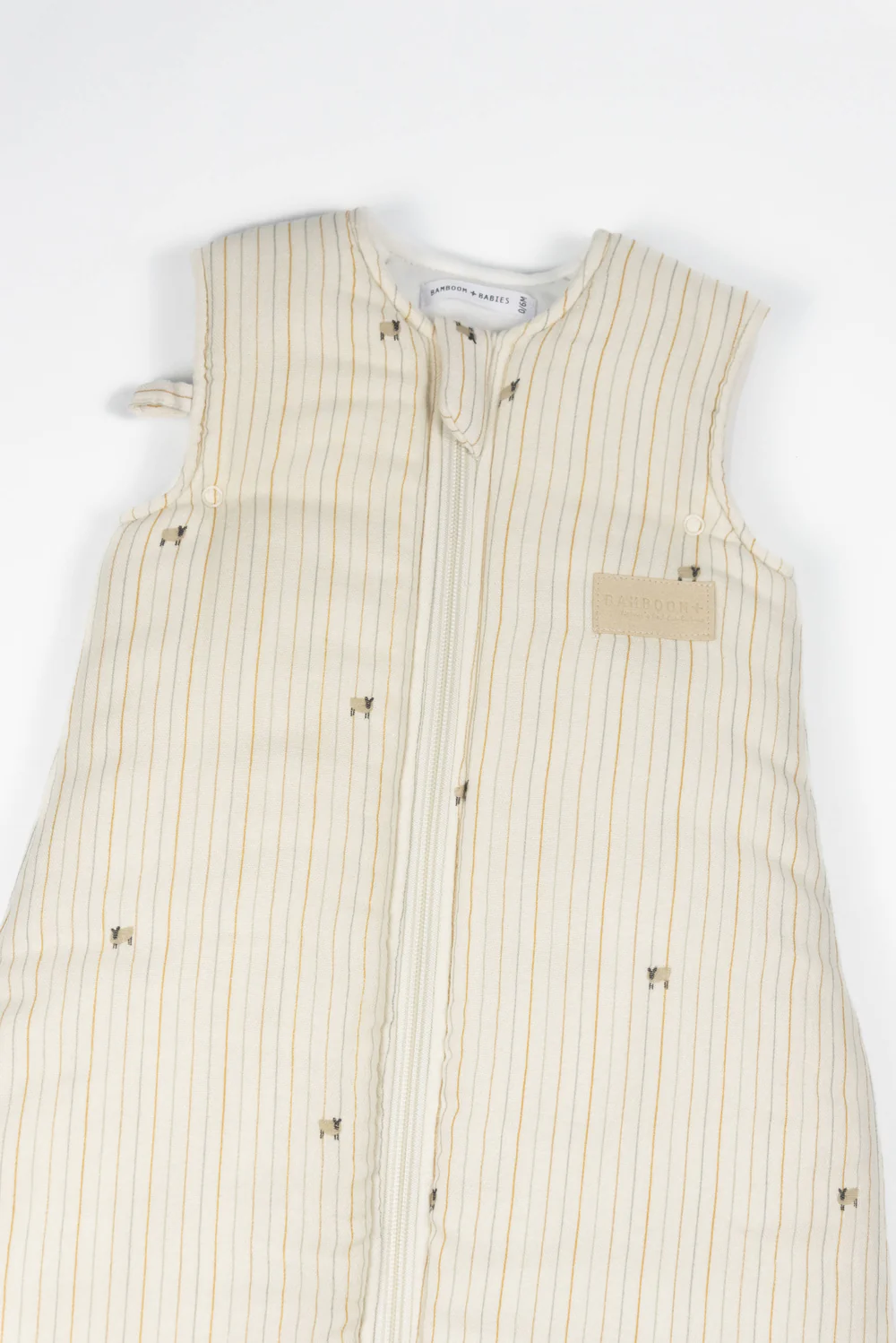 Sacco nanna neonato 0-6M Bamboom- TOG 2.7 - FARM STRIPE 532 - immagine 3