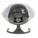 Altalena -sdraietta a dondolo elettrica 2in1 LUMI 2 Grigio Scuro - immagine 4