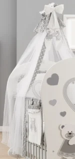 SET PROMO EXPO: LETTINO+PIUMONE+VELO CON ASTA Dolci Coccole Italbaby - immagine 2